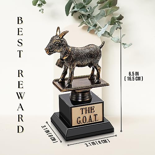 Flexzion The Goat Trophy – O melhor troféu engraçado de todos os tempos para adultos, prêmio gravado