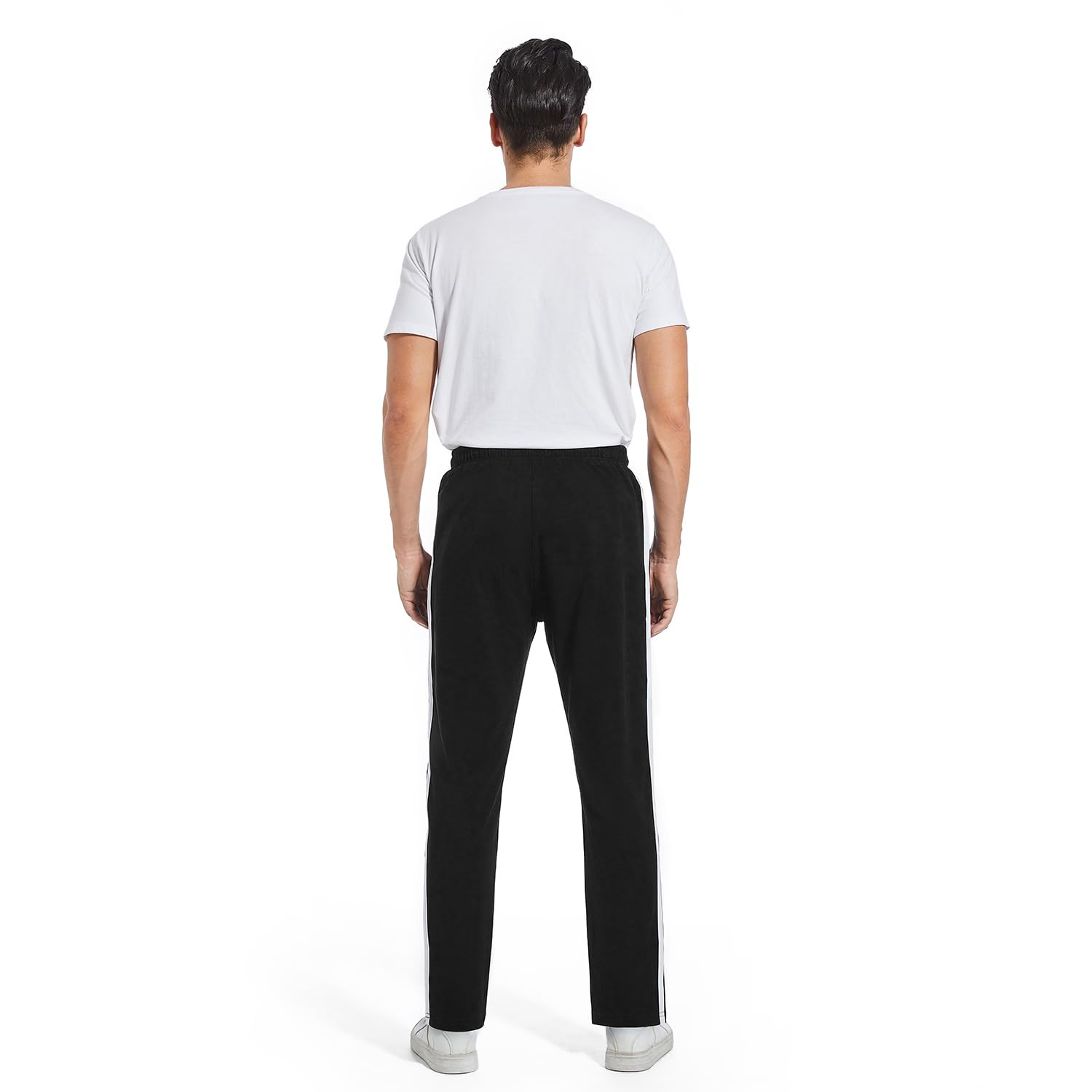 FGFD&OU Pantaloni Sportivi Uomo in Cotone Pantaloni da Jogging Palestra Joggers Pantaloni Slim Fit con Elastico Pantaloni Lunghi da Tuta per Running Fitness