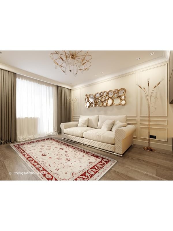 Image of OLEFIN Handmade Thick Woolen Anti Slip Carpet and Rugs for Living Room Bedroom Hall Dinning Room Kids Room