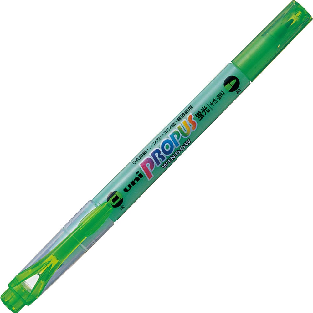 三菱鉛筆 水性サインペン プロパス PUS-102T 緑 6