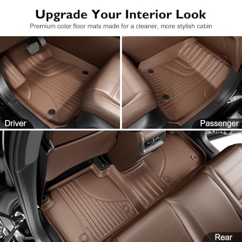 Image of Floor Mats for 2019-2024 Dodge Ram 1500 Crew Cab New Body