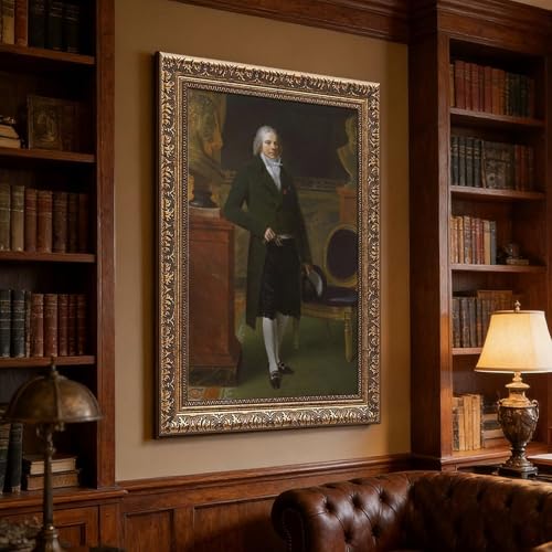 Impression sur toile Talleyrand avec cadre de décoration murale - 3