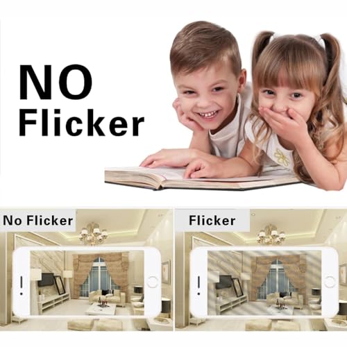 GU10 LED Bulbs 3W Spotlight Equivalent, 290lm Energy Saving Light Bulbs, 120° Wide Beam 2700K Warm White Frosted Non-Dimmable Lamps 60 SMD 2835 Reflector 220V 230V 240V Glass No Flickering (3 pieces) - Image 5