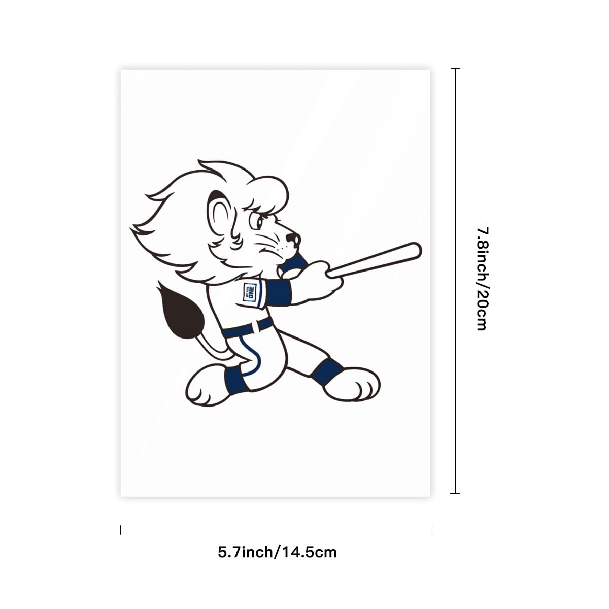 Amazon.co.jp: クリスタルステッカー 防水 埼玉西武ライオンズ