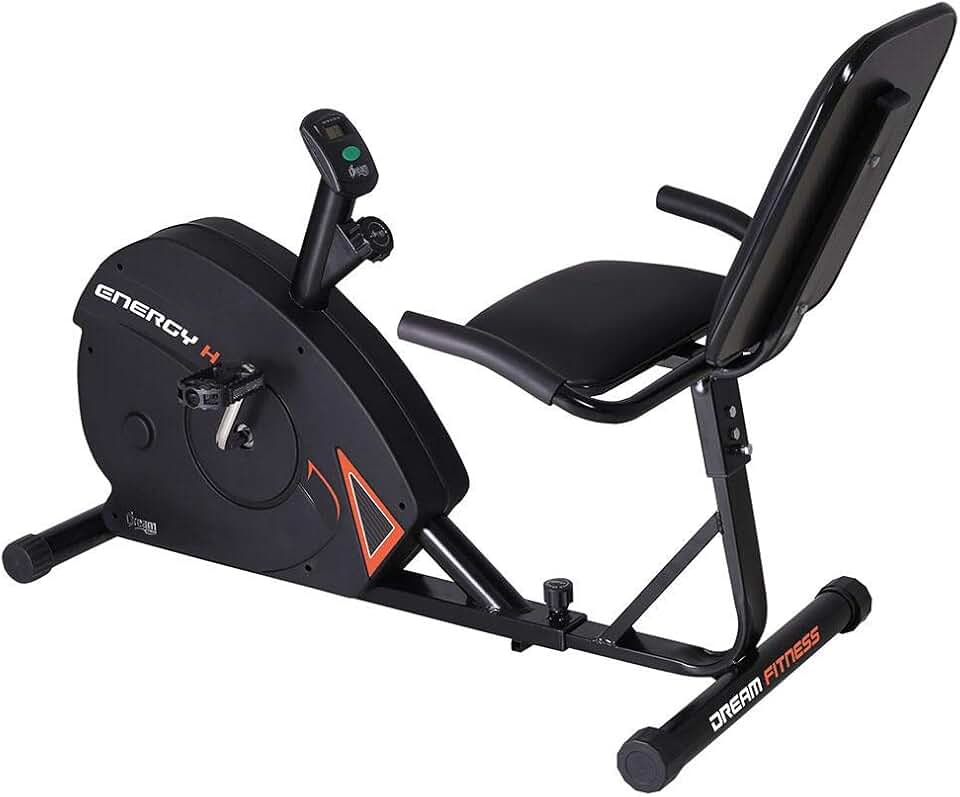 Dream Fitness Bicicleta Ergométrica Magnética Horizontal Energy H