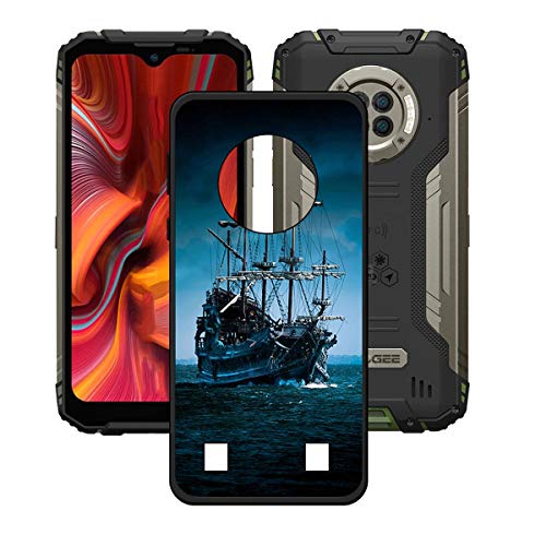 TTJ TPU Cover for Doogee S96 Pro, Black Flexible Silicone Slim fit Soft Shell Cute Back Case Bumper Rubber Protective Case for Doogee S96 Pro (6,22