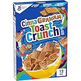Cinnagraham Toast Crunch Breakfast Cereal, Whole Grain, 12 oz