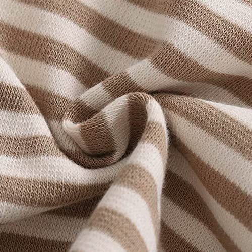 Baby Girls Striped Round Neck Long Sleeve T-Shirt Kids Simple Comfort Cotton Fall Winter Top Shirt Clothes2
