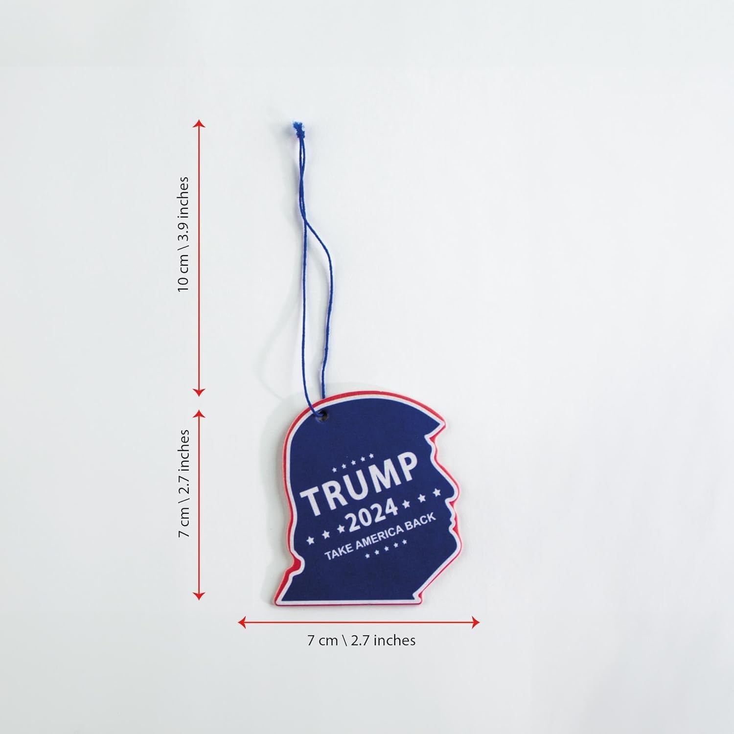Donald Trump Car Air Freshener Trump Merchandise Funny Trump Car Smell Air Freshener Donald Trump Ornament Airfresheners Trump — view 4