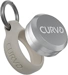 CURVD Premium Carrying Case - Durable Travel Keychain Container, Small Waterproof Holder for Earplugs, Pills, Coins Compatible with Loop, Eargasm & Vibes, or Compact Mini Purse Pill Box Container