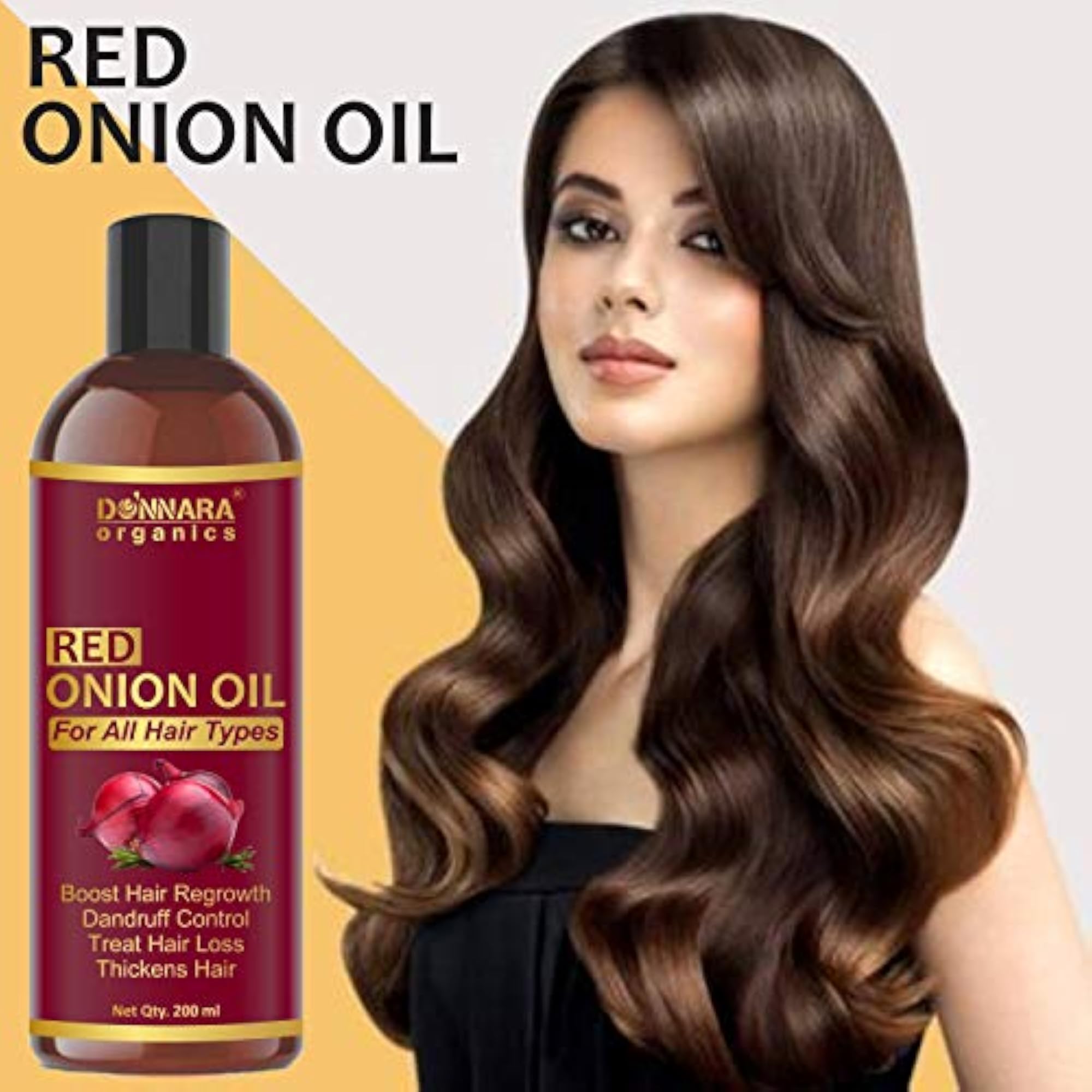 4pc Red Onion Oil Combo Pack, 800ml