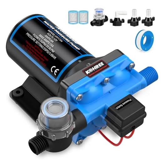 Reliable 12V RV Water Diaphragm Pump
