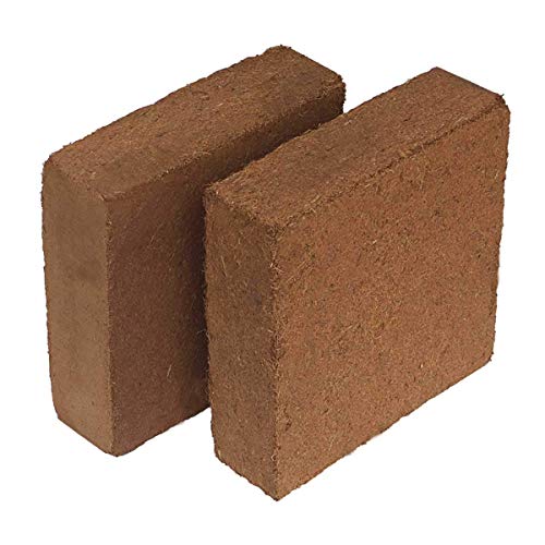 Image of SAPRETAILER Cocopeat Block 5Kg Organic Soil Manure Potting Soil Mixture for Home Gardening and Potted Plants (Pack of 2)