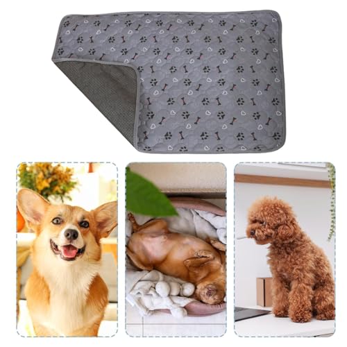 Alèses pour chien et tapis absorbant anti-dérapant chiot - 5