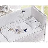 INTERBABY -Coordinado Cuna Amorosos Beige