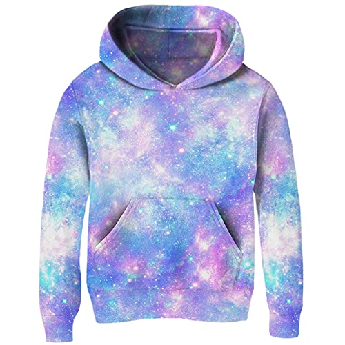 Image of uideazone Teen Girl Sweatshirt Hoody Hoodies Hooded Pullover with Pockets 4-14 Years