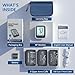 Blood Pressure Machine Upper Arm, 3 Size Cuffs, Small 7