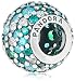 Pandora Women's 791261mczmx Ocean Mosaic Pave Charm, Silver