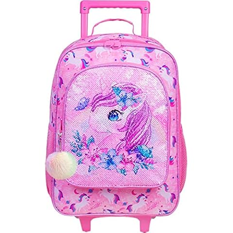 Kids Suitcase, Girls Unicorn Luggage Cover
