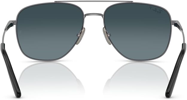 Óculos de Sol Ray-Ban Polarizado William Titanium 0RB8097 165/S3