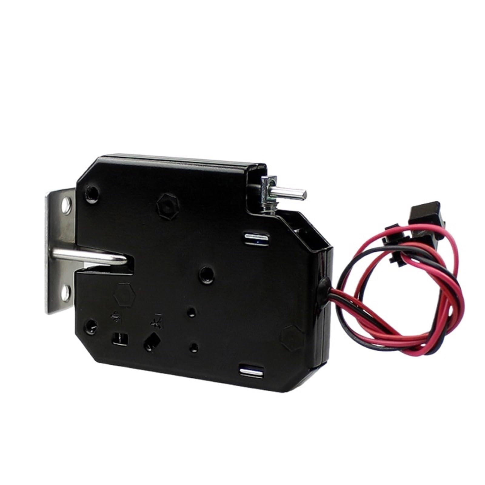 Zamek elektromagnetyczny DC12V Zamek do szafki Elektroniczny zamek, inteligentny zamek do drzwi szafki, inteligentny zamek do szafki (czarne 2 linie)