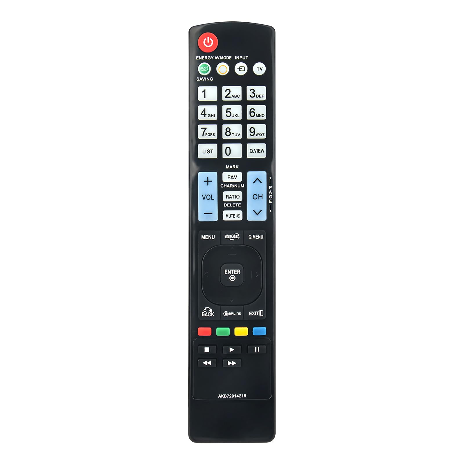 AKB72914218 Zamienny pilot zdalnego sterowania pasuje do telewizora plazmowego LG LCD LED 55LM6700 55LM8600 55LM9600 60PM6700 42LM6200 47LM8600UC 42LM6200UE 47LD650UA 42LE55000 60PK7 50-UA 42LS5650UD