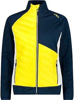 Chaqueta híbrida para mujer de Stretch Performance 32E6206 S22 36, Ropa Impermeable, color amarillo, 56 Chaqueta- 101,60 cm Talla