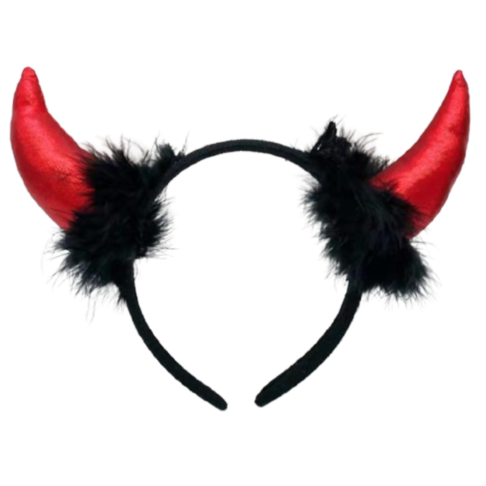 Maxtonser Animal Devil Headbands Black Cartoon Cool Horn Hair Hoop Role Playing Hair Accessories Party Cosplay Photo Props