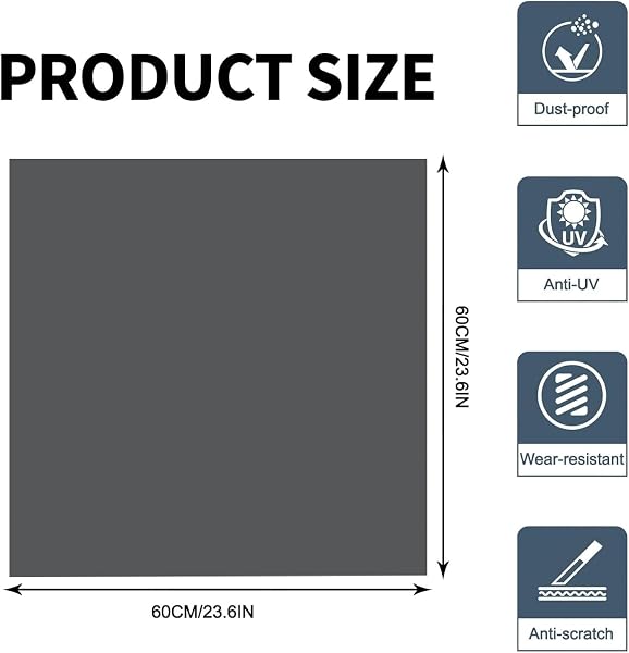 Gros plan sur la texture absorbante et antidérapante du tapis de protection YeahBoom pour machine à laver.