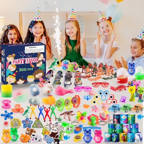 300 PCS Party Favor for Kids Goodie Bags Stuffers, Prize Box Toys for Kids Classroom Bulk, Small Fidget Toys Pinata Egg Fillers, Treasure Chest for Students Rewards, Carnival Prizes, Birthday Gifts by Yutin - Image 5