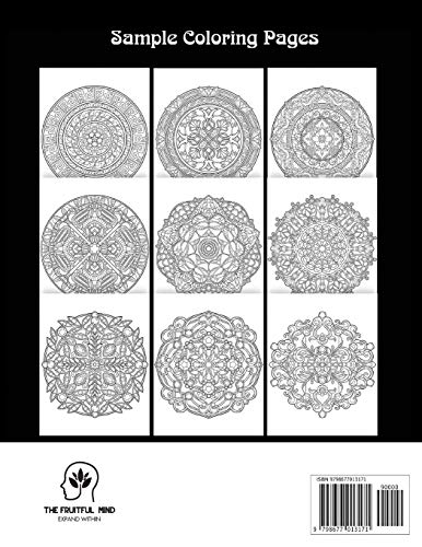 125 Mandalas: An Adult Coloring Book Featuring 125 of the World's Most Beautiful Mandalas for Stress Relief and Relaxation - Image 2