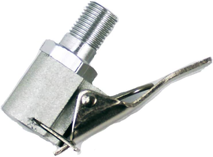 Prestacycle Automotive Quick-Clip Schrader Head - Nickel-Plated 6061-T6 Alloy, Quick & Accurate Seal, Lightweight, Durable, Ideal for Vehicle Tires, Low-Profile Rims, Bicycles, Trucks & SUVs