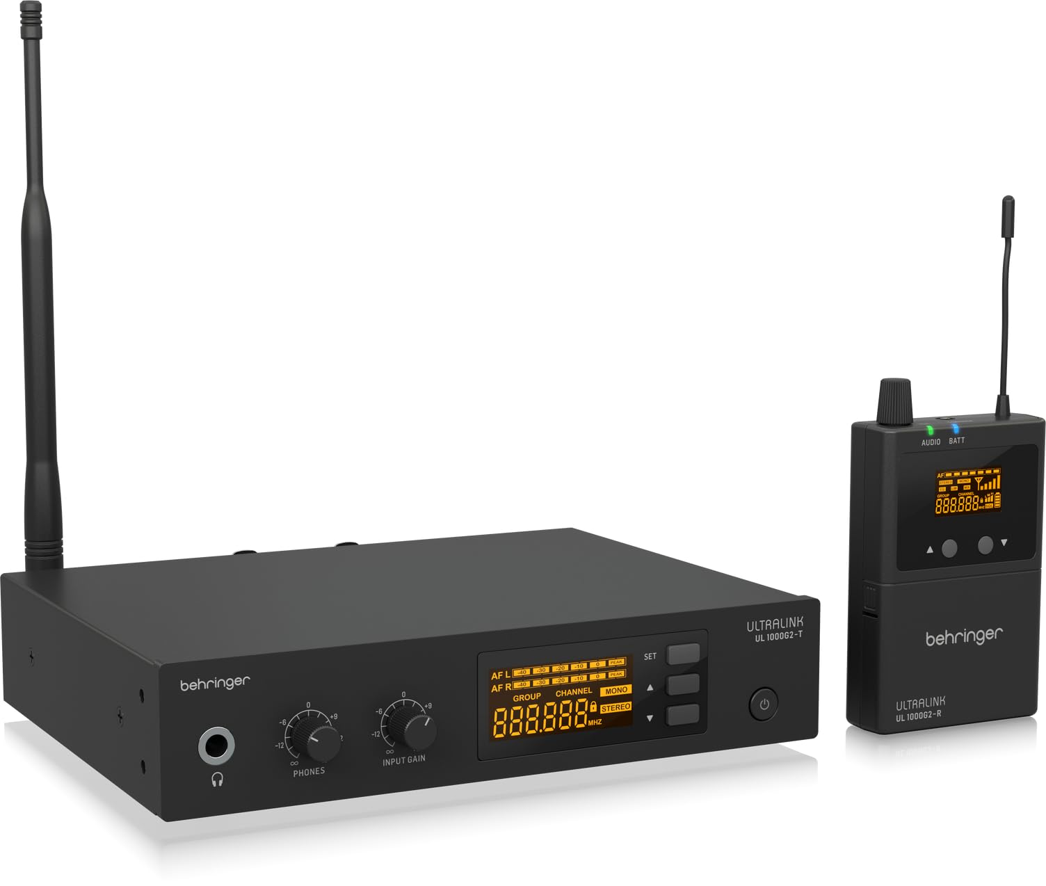 UL 1000G2 High-Performance UHF Wireless In-Ear Monitoring System | Wireless Audio System…