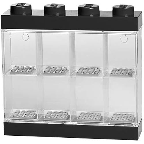 LEGO Black Mini Figia Display case / 8