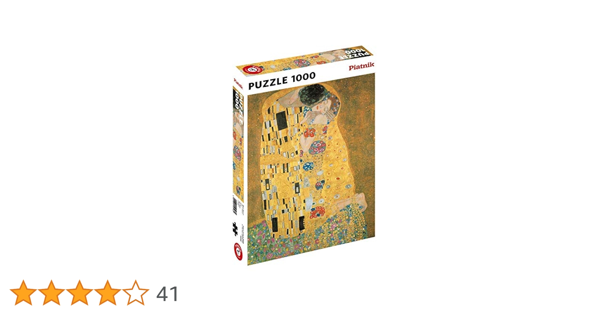 Piatnik クリムトの接吻 1000ピースパズル Amazon.co.jp: 1000ピース ジグソーパズル Piatnik クリムト