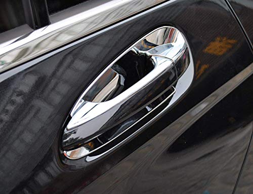 Tirador de puerta de coche ABS cromado para puerta de coche, protector de decoración para GLK/GL/ML/C Clase W204 X204 Cover