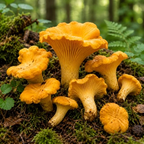 Chanterelle Mushroom Spores in Grains – Growing Culture
