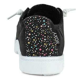 Amazon.com | Roxy Girls Bayshore Slip on Sneaker Shoe, Black