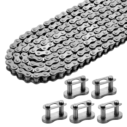 Chaîne à rouleaux 40 complète pour remplacer une transmission usée