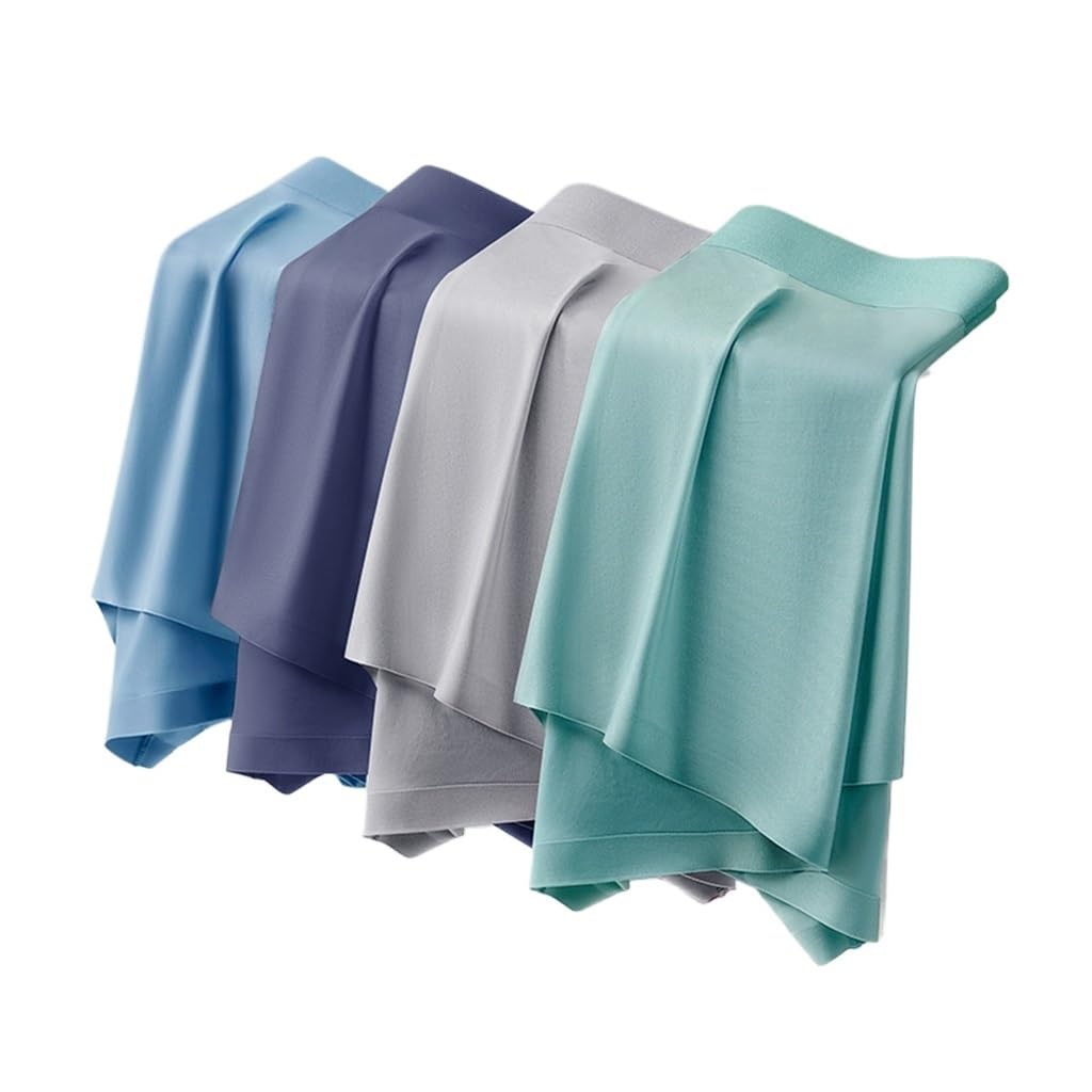 Sous-vêtements fins sans couture en soie glacée taille moyenne 2XL