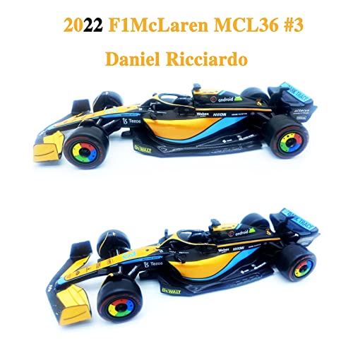 Bburago Auto de Juguete 1:43 McLaren MCL36 #3 2022 miniatura 2