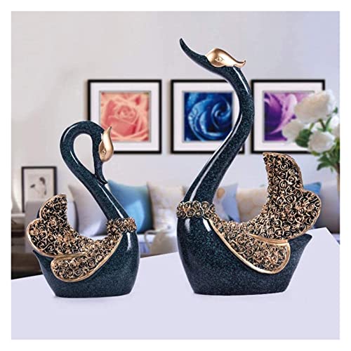 Cadeau de mariage idéal : offrez ces statues de cygnes de table - 4