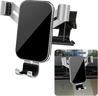musttrue Car Phone Holder Mount for Land Rover for Range Rover 2022 2023 2024 Big Phones with Case Auto Accessories Navigation Bracket Interior Decoration Mobile Cell Automobile
