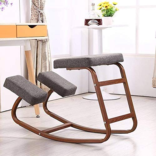 Preisvergleich Produktbild LGFSG kniestuhl Robustes Stahlbein Ergonomisch gestalteter Kniestuhl Moderne Büromöbel Computerstuhl Ergonomischer Stuhl, Stoffstuhloberfläche