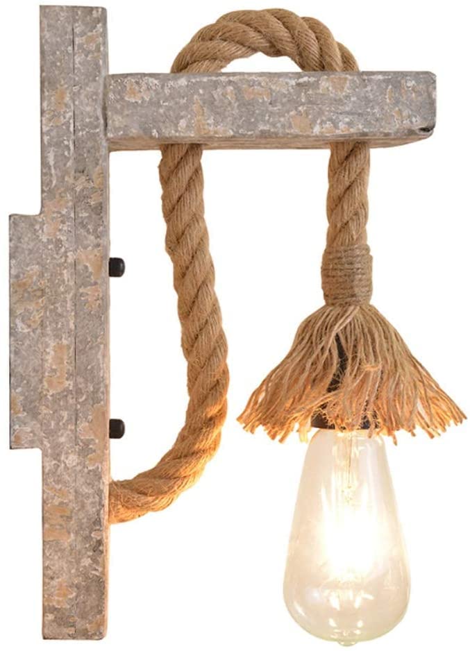 Aplique de pared creativo con múltiples opciones de filamento para bombillas vintage E27
