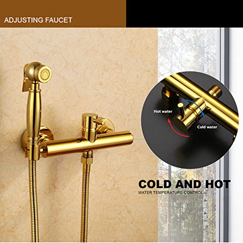 Kit de ducha para bidé de pared para evitar fugas de agua 5
