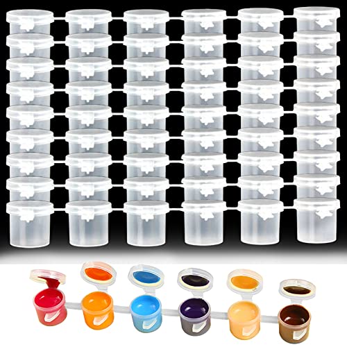Veemoon 4x Leere Farbdosen Mit Deckel – 500 Ml, Luftdicht, Vielseitig – Für Farbe, Öl, Chemie, Basteln & Lebensmittel