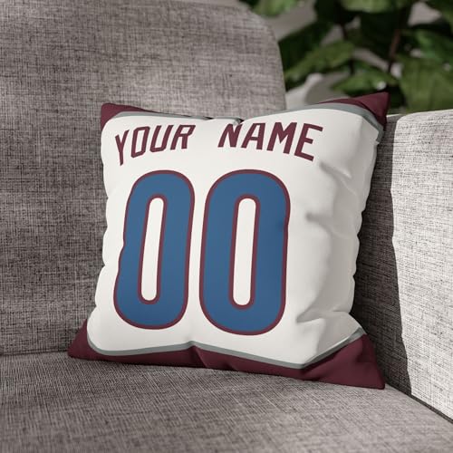 Image of ANTKING Throw Pillow 2 Packs Personalized Custom Any Name Number for Men Women Boy Gifts