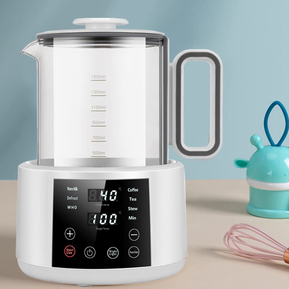 Carriere Scaldabiberon Scaldabiberon Intelligente 6In1 Riscaldatore Veloce per Alimenti per Bambini per Latte Materno/Formula/Latte/Tè/Caffè Euplug