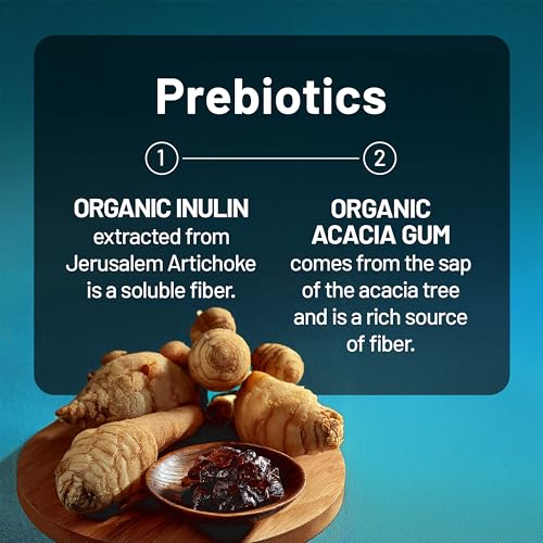 NatureWise Probiotics 70 Billion CFU - 17 Strains + Organic Prebiotics - Immune, Digestive & Gut Health Support for Women & Men - Vegetarian, Gluten-Free, Non-GMO - 60 Capsules[2-Month Supply] - image 8